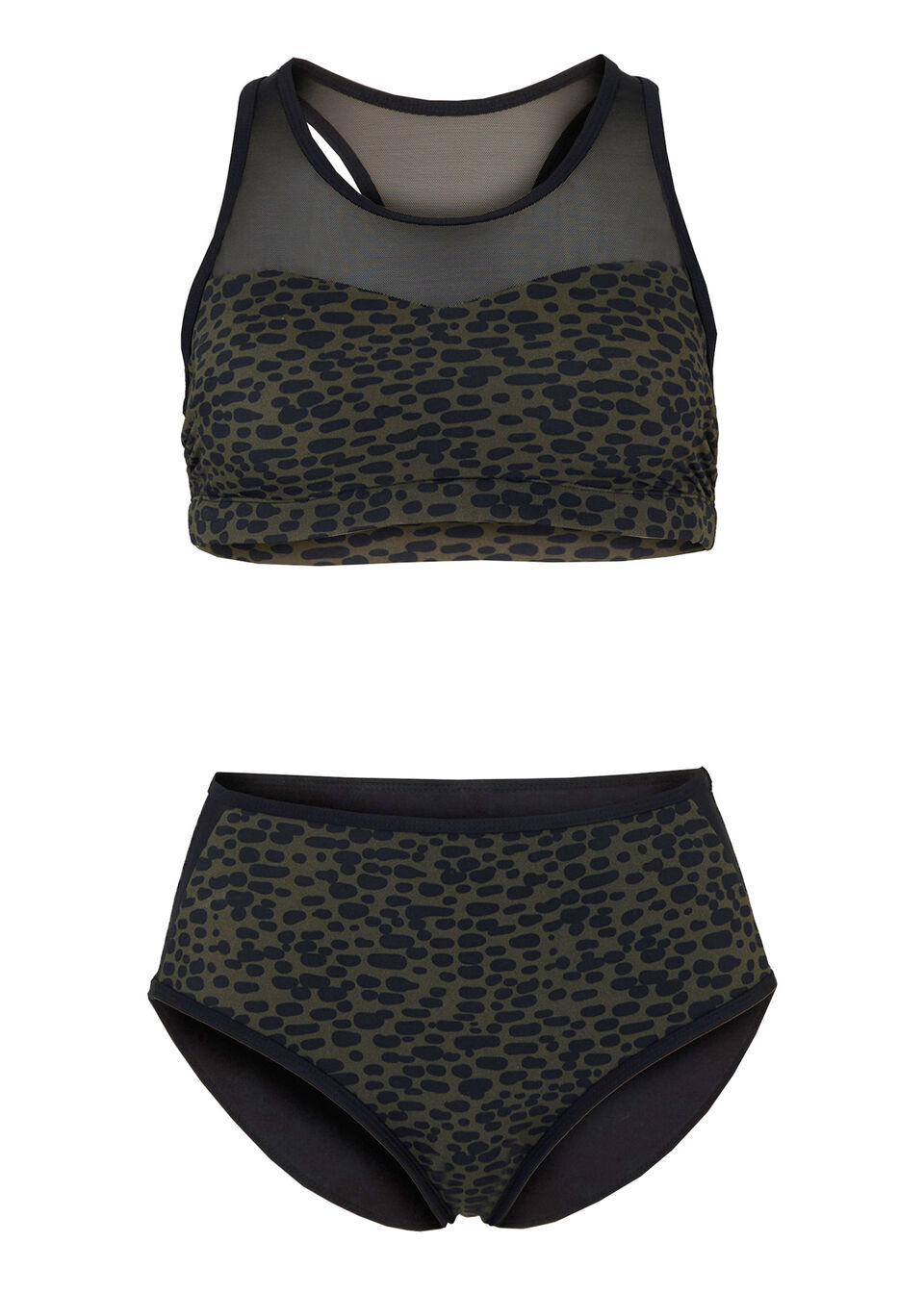 Bikini Bustier Conjunto De Piezas De Poliamida Reciclada Con