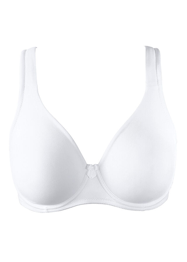 Sujetador tipo camiseta con aros Blanco • € • bonprix