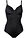Body con efecto moldeador medio - Negro - bonprix