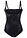 Body con gran efecto moldeador - Negro - bonprix