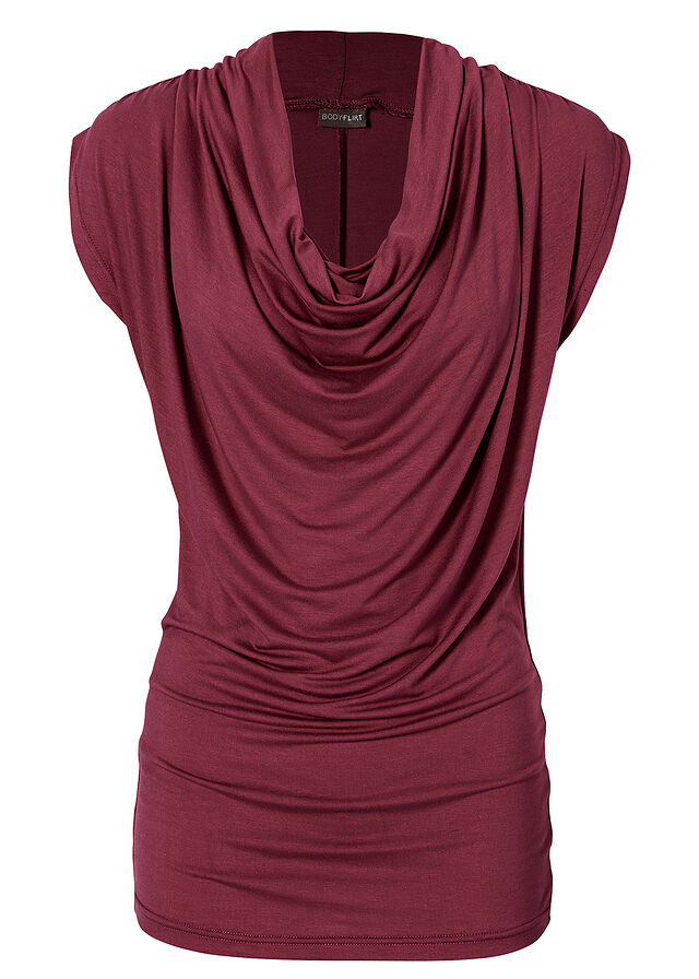 Camiseta de mezcla de viscosa