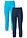 Pack de 2 leggings cropped - azul marino-turquesa - bonprix