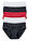 Slip con suave algodón y encaje (5 unidades) - Negro-blanco-rojo - bonprix