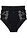 Braguita moldeadora con bordado (2 piezas) - Negro+blanco - bonprix