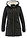 Abrigo con capucha acolchada - Negro - bonprix