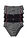 Slip maxi con algodón (5 unidades) - Gris jaspeado-negro - bonprix