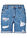 Shorts vaqueros con rotos y rasgaduras - Denim claro desgastado - bonprix