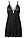 Negligee con copas abiertas - Negro - VENUS