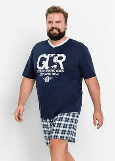 Pijama corto de algodón