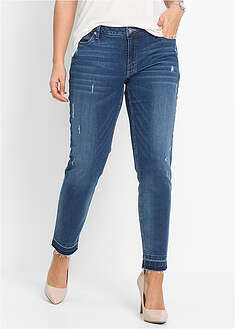 Vaqueros skinny, low waist, cropped
