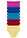 Slip con algodón suave (10 unidades) - Multicolor-fucsia - bonprix