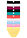 Slip (10 unidades) - Multicolor-pastel - bonprix