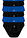 Slip con algodón suave (6 unidades) - Negro/Azur - bonprix