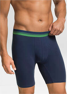 Bóxer largo ajustado con algodón (2 unidades)