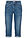 Vaqueros capri de talle medio con corte recto - Azul desgastado - bonprix