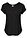 Camiseta de viscosa suave - Negro - bonprix