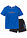 Pijama corto con algodón suave - azur-negro - bonprix