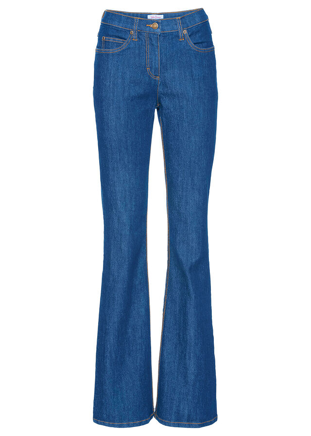 Vaqueros bootcut mid waist, elásticos