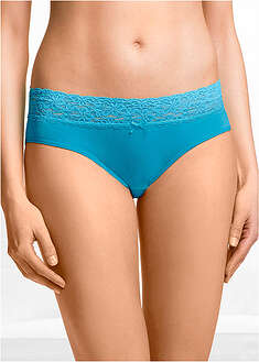 Slip con suave algodón y encaje (5 unidades)