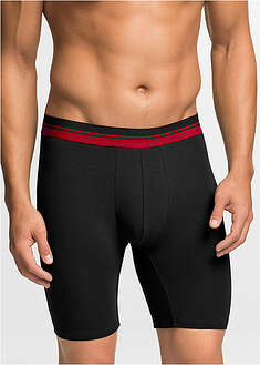 Bóxer largo ajustado con algodón (2 unidades)