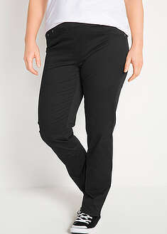 Treggings de sarga de mezcla de algodón elástica