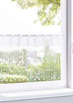 Cortina con corazones