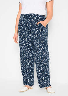 Pantalón palazzo de mezcla de viscosa