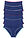 Braguita de talle alto con algodón suave (5 unidades) - Azul-multicolor - bonprix