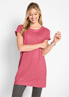 Camiseta larga de algodón puro