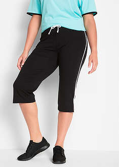 Pantalón capri de algodón con elástico (2 unidades)