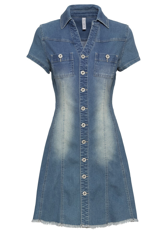 Vestido Camisero Vestido Tirantes Vaquero Vestido Vaquero Fino