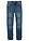 Vaqueros elásticos, regular fit, con rodillera reforzada, straight - Denim - bonprix