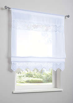 Persiana romana con ganchillo