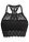 Bustier con encaje elástico - Negro - bonprix