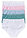Braga maxi (5 unidades) - Blanco/azul bondi/azul pálido/rosa cristal - bonprix