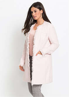 Americana larga de bouclé