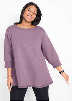 Sudadera larga con viscosa