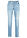 Vaqueros straight, mid waist, elásticos - Denim claro desgastado - bonprix