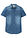 Camisa vaquera de algodón orgánico puro con manga corta y corte slim - Denim claro usado - bonprix