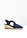 Sandalias de cuña con tiras elásticas - Azul marino - bonprix