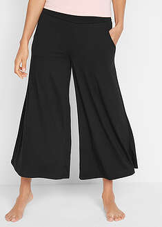 Culotte homewear con pernera ancha
