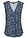 Top de mezcla de viscosa - Azul de flores - bonprix