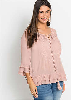 Túnica de viscosa suave