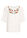 Túnica arrugada de viscosa suave - Blanco lana de flores - bonprix