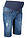 Bermudas vaqueras premamá, regular fit - Azul - bonprix
