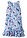 Vestido de punto de algodón orgánico puro con volante - Azul perla - bonprix