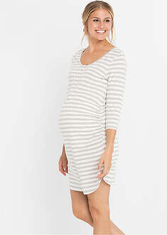 Camisón de lactancia de algodón