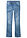 Vaqueros con corte bootcut y talle medio - denim blanqueado - bonprix