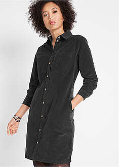 Vestido elástico de pana