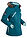 Chaqueta funcional impermeable - Petróleo azul - bonprix